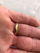 Bague en or rubis et diamants. 5,5g, 2cm de diamètre. : photo