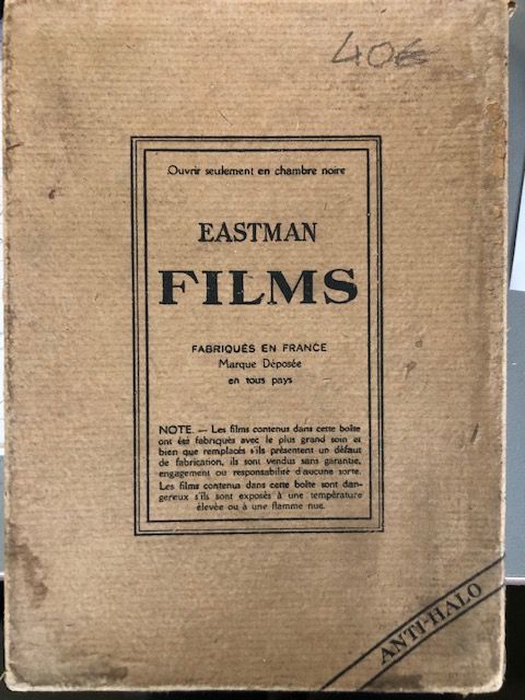 Rare film-pack - plaques de films Eastman Films