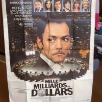 Affiche originale du film Mille milliards de dollars