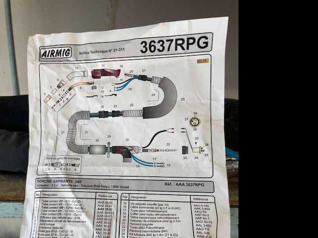 AIRMIG Torche aspirante 360